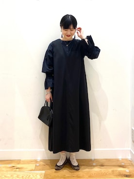 秋山 里織さん(レディース・158cm)の春コーディネート