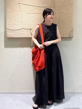 秋山 里織さん（レディース・158cm）の秋コーディネート