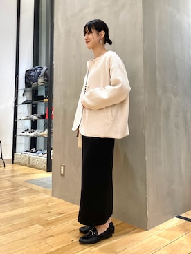 秋山 里織さん（レディース・158cm）の春コーディネート