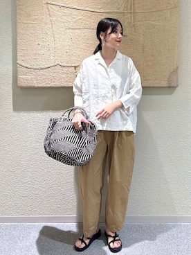 「newarrival」｜秋山 里織さん（レディース・158cm）の夏コーディネート