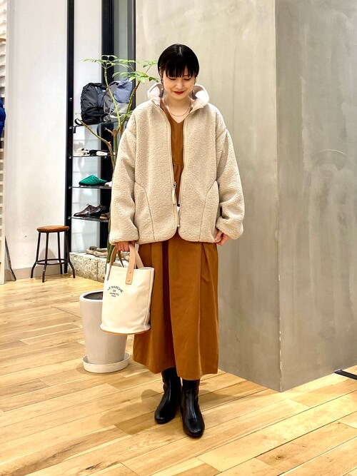 セール】ボアジップリバーシブルジャケット（ダウンジャケット/コート