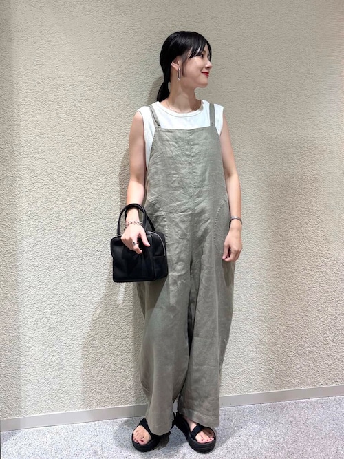リネンサロペット