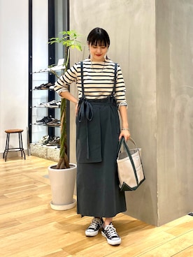 「ORCIVAL（オーシバル）のアイテム」を使った、saoriさん（レディース・158cm）の秋コーディネート
