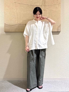 「newarrival」｜秋山 里織さん（レディース・158cm）の春コーディネート