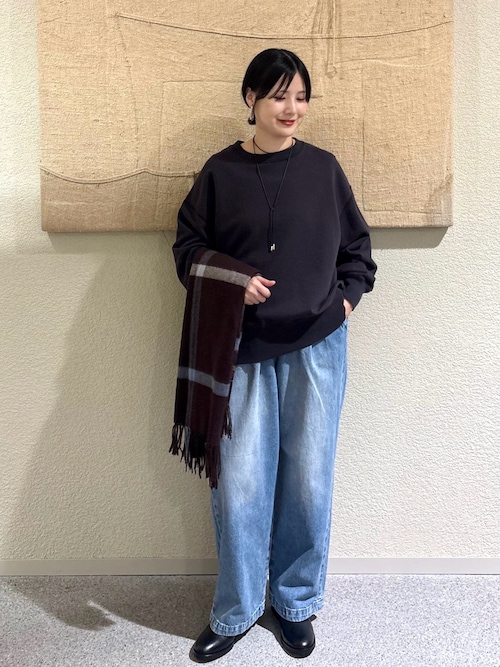 フェードデニムイージーパンツ（デニムパンツ）｜かぐれ（カグレ）の