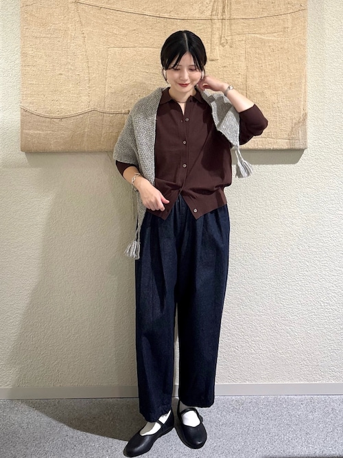 デニムクロップドパンツ（デニムパンツ）｜かぐれ（カグレ）の