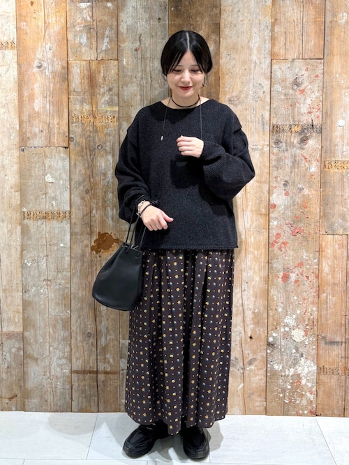 新品　かぐれ　今季　2025秋冬　テープヤーンボートネックニット　ライトベージュ かぐれ ニット セーター テープヤーンボートネックニット レディース