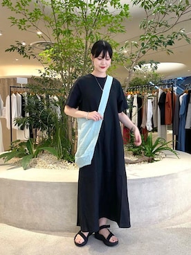 秋山 里織さん(レディース・158cm)の夏コーディネート