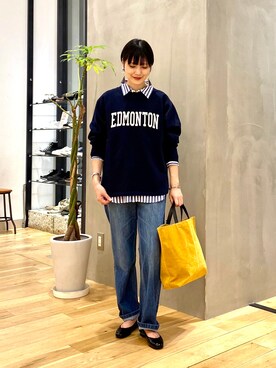 秋山 里織さん（レディース・158cm）の秋コーディネート