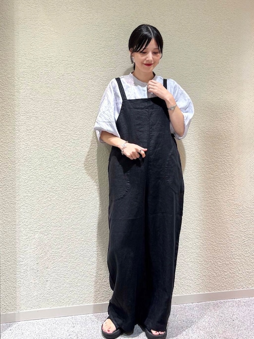 リネンサロペット
