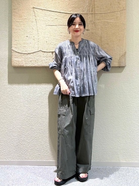 「newarrival」｜秋山 里織さん（レディース・158cm）の春コーディネート