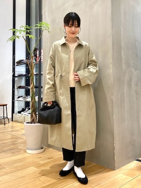 秋山 里織さん（レディース・158cm）の冬コーディネート