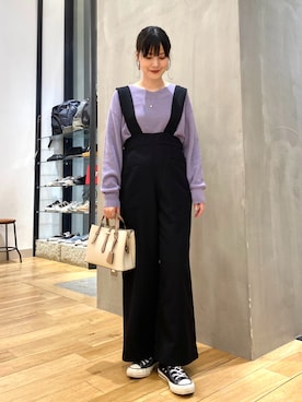 FORK&SPOON　TRサスペンダーパンツ