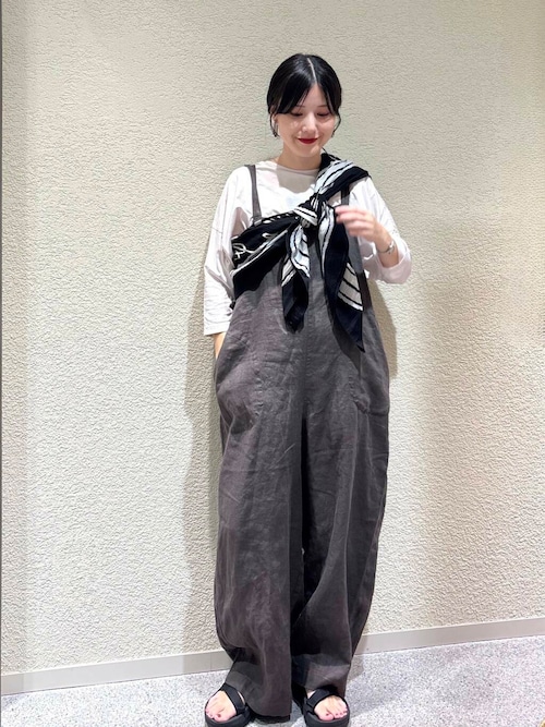 リネンサロペット