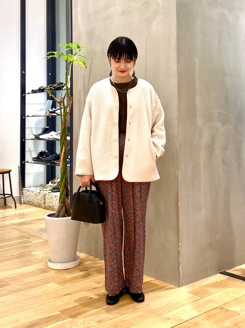 URBAN RESEARCH DOORSsaoriさんのノーカラージャケットを使った