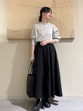 秋山 里織さん（レディース・158cm）の夏コーディネート