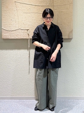 秋山 里織さん(レディース・158cm)の秋コーディネート