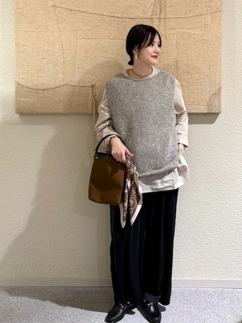 ペルーニットベスト（ニット/セーター）｜かぐれ（カグレ）の