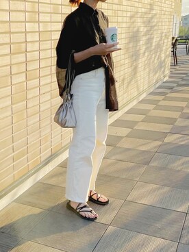 m .さん（レディース・160cm）の夏コーディネート