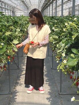 m .さん（レディース・160cm）の春コーディネート