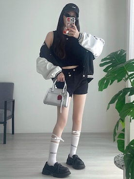 「BEIDELLI（ベイデリー）のアイテム」を使った、T Λ Eさん（レディース・158cm）の夏コーディネート