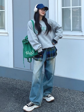 T Λ Eさん(レディース・158cm)の春コーディネート