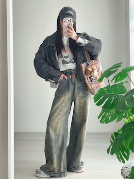 「3coins（3coins）のアイテム」を使った、T Λ Eさん（レディース・158cm）の春コーディネート