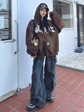 「3coins（3coins）のアイテム」を使った、T Λ Eさん（レディース・158cm）の春コーディネート