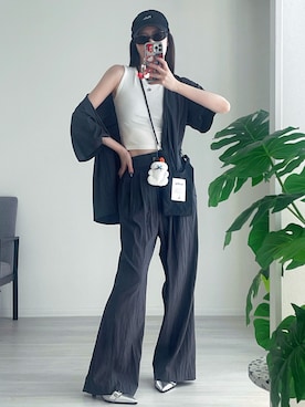 「BEIDELLI（ベイデリー）のアイテム」を使った、T Λ Eさん（レディース・158cm）の夏コーディネート