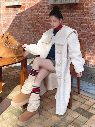 UGG クラシック セーター レタートールブーツ UGG（アグ）の「UGG W