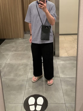 「アイテム（財布）」を使った、__ketsujiさん（メンズ・168cm）の夏コーディネート