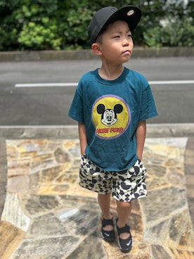 「MARKEY'S（マーキーズ）のアイテム」を使った、3yamaさん（キッズ・120cm）の夏コーディネート