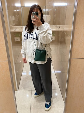 3yamaさん（レディース・160cm）の冬コーディネート