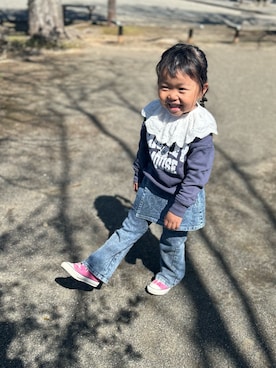 3yamaさん（キッズ・100cm）の春コーディネート