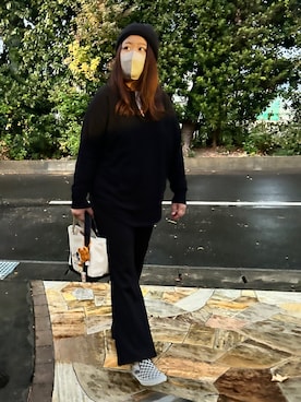 「アイテム（ボディ・ヘアケア）」を使った、3yamaさん（レディース・160cm）の秋コーディネート