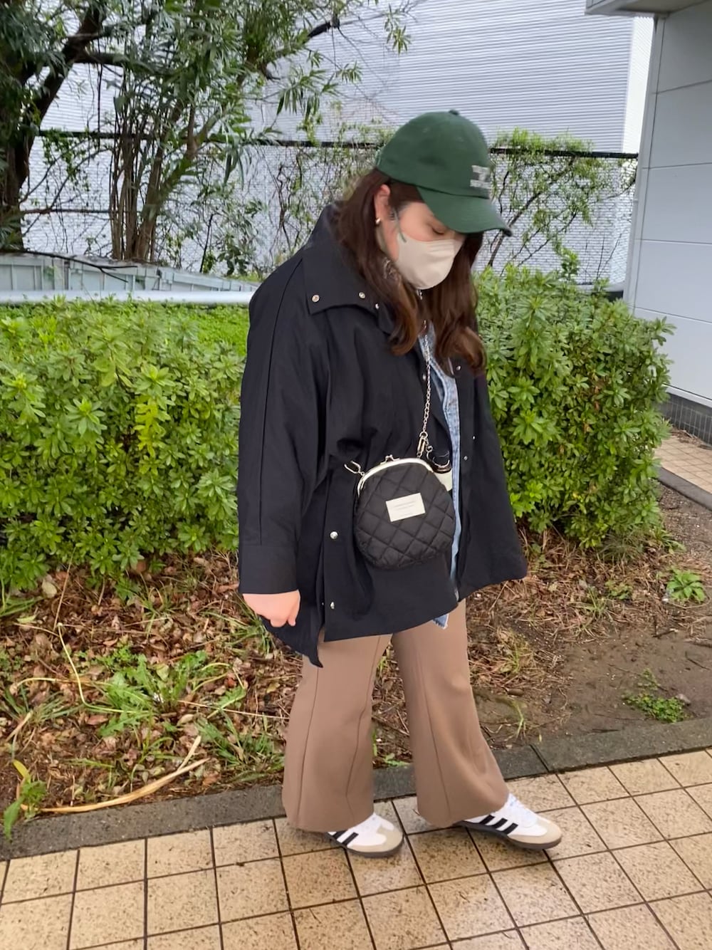 emmi（エミ）の「【emmi atelier】中綿ベストセットポンチョ