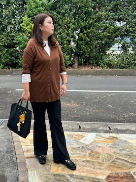 「アイテム（ボディ・ヘアケア）」を使った、3yamaさん（レディース・160cm）の秋コーディネート