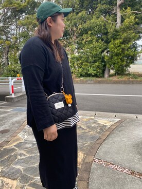 「GOOD ROCK SPEED（グッドロックスピード）のアイテム（帽子）」を使った、3yamaさん（レディース・160cm）の冬コーディネート