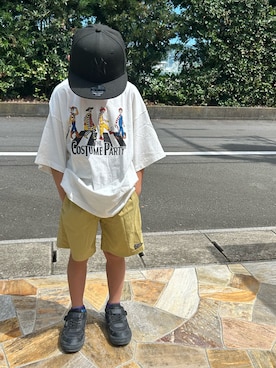 「アイテム（Tシャツ/カットソー）」を使った、3yamaさん（キッズ・120cm）の夏コーディネート