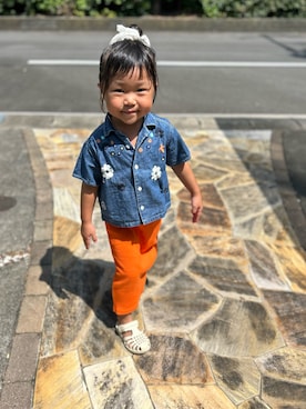 3yamaさん(キッズ・100cm)の夏コーディネート
