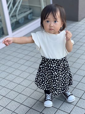 「BREEZE（ブリーズ）のアイテム（ワンピース/ドレス）」を使った、3yamaさん（レディース・160cm）の秋コーディネート