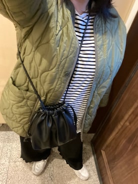 「JOURNAL STANDARD relume（ジャーナルスタンダード　レリューム）のアイテム（モッズコート）」を使った、3yamaさん（レディース・160cm）の秋コーディネート