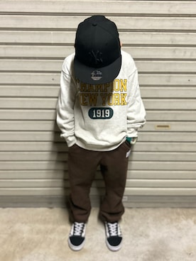 「アイテム（アナログ腕時計）」を使った、3yamaさん（キッズ・120cm）の秋コーディネート