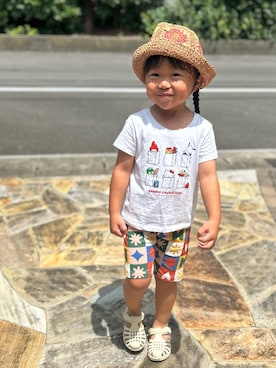 3yamaさん(キッズ・100cm)の夏コーディネート