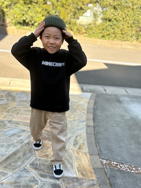 3yamaさん（キッズ・120cm）の冬コーディネート