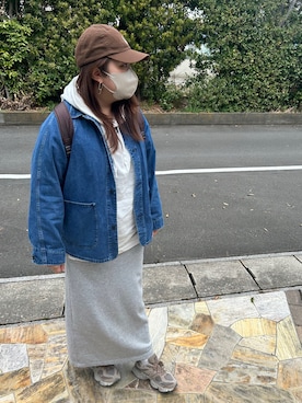 「coca（coca）（コカ）のアイテム（バッグ）」を使った、3yamaさん（レディース・160cm）の春コーディネート