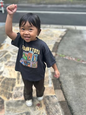 3yamaさん(キッズ・100cm)の夏コーディネート