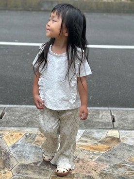 「Birthday（バースデイ）のアイテム」を使った、3yamaさん（キッズ・100cm）の夏コーディネート