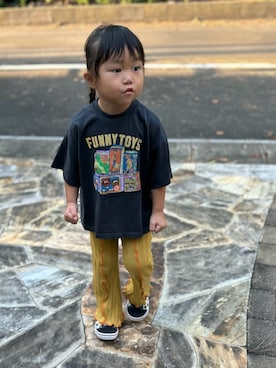 3yamaさん(キッズ・100cm)の秋コーディネート