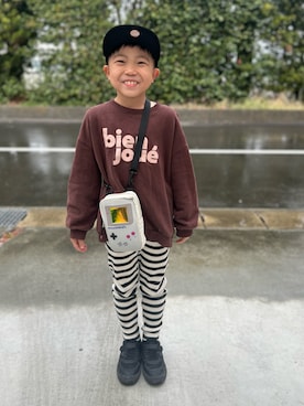 3yamaさん（キッズ・120cm）の春コーディネート